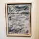 a ceramic artwork with poetry by Chris Goan